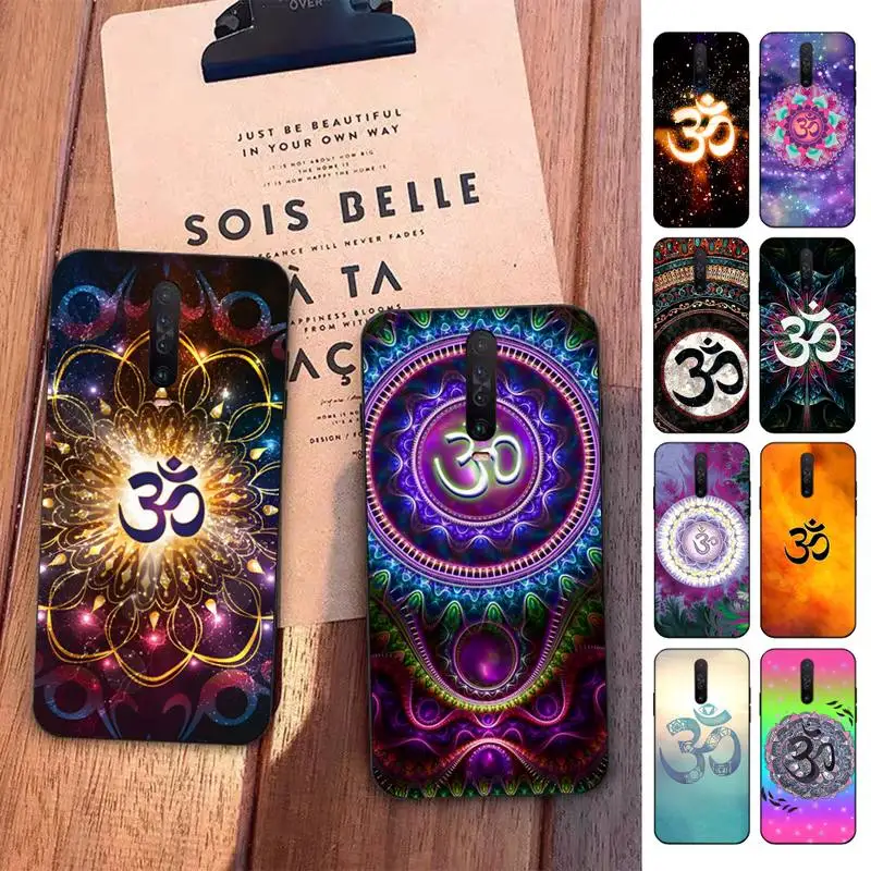 

Aum Om Yoga Phone Case For Redmi 9 5 S2 K30pro Silicone Fundas for Redmi 8 7 7A note 5 5A
