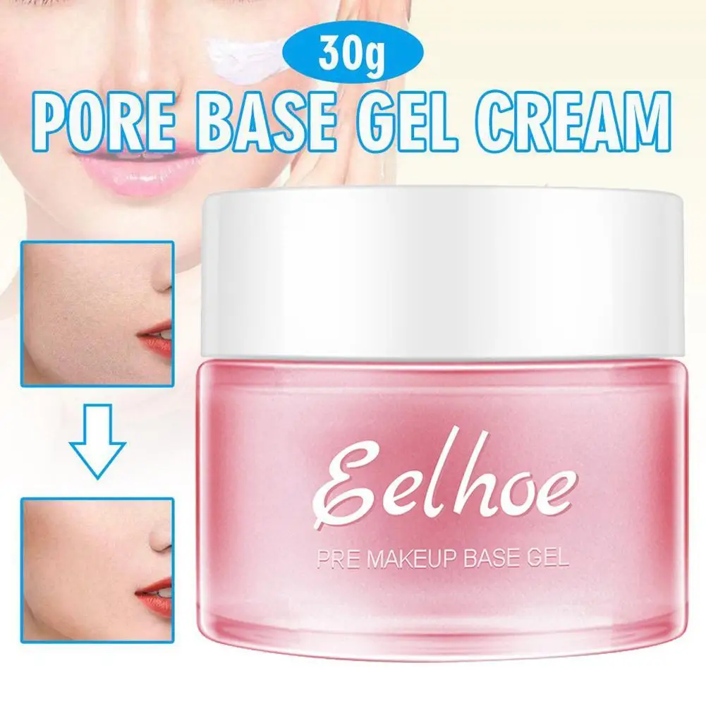 

30g Face Primer Makeup Concealer Pore Primer Gel Invisible Pores Concealer Base Moisturizing Hydrating Gel Pore Base Cream