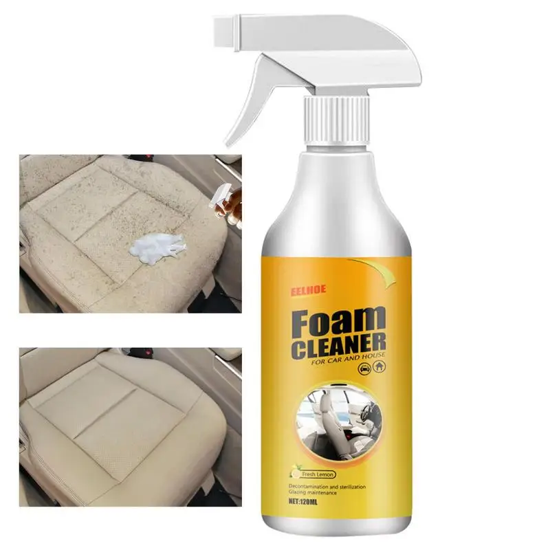 

250ml Car Leather Cleaner Spray Multi-purpose Foam Cleaner Anti-aging Home Cleaning For Furniture Boots Auto Interior Accessory