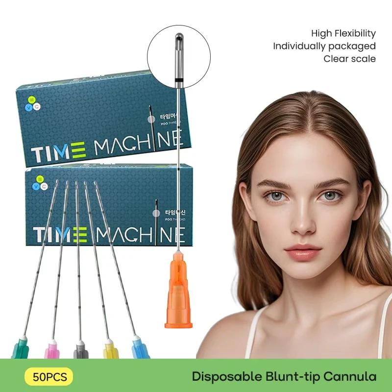 Фото Микроканюля Red Dot Blunt с тупым концом 22G 70мм, 23G 50мм, 25G 50мм, гибкая игла-канюля с тупым концом №3