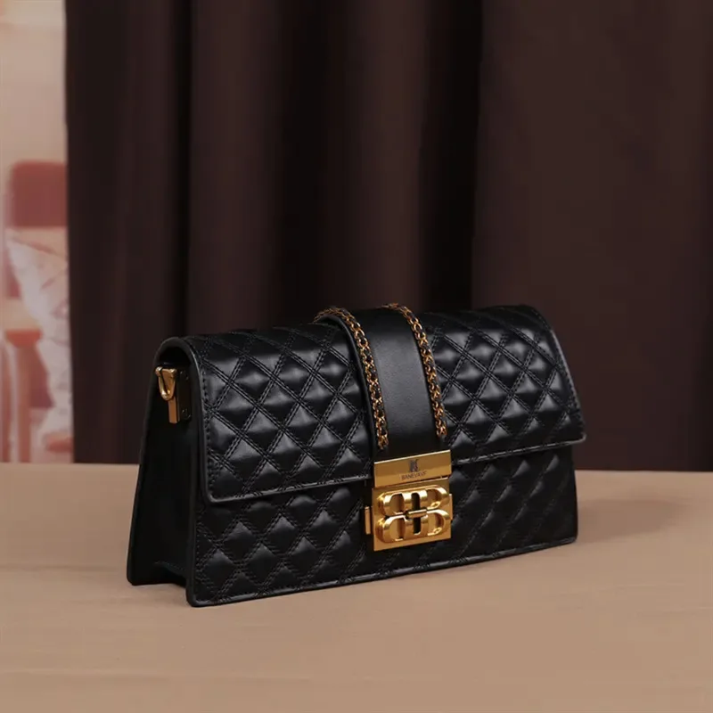 Luxury Brand Contrast Bucket Bag Women's Bag 2023 New High Quality Retro Portable Shoulder Messenger Bag