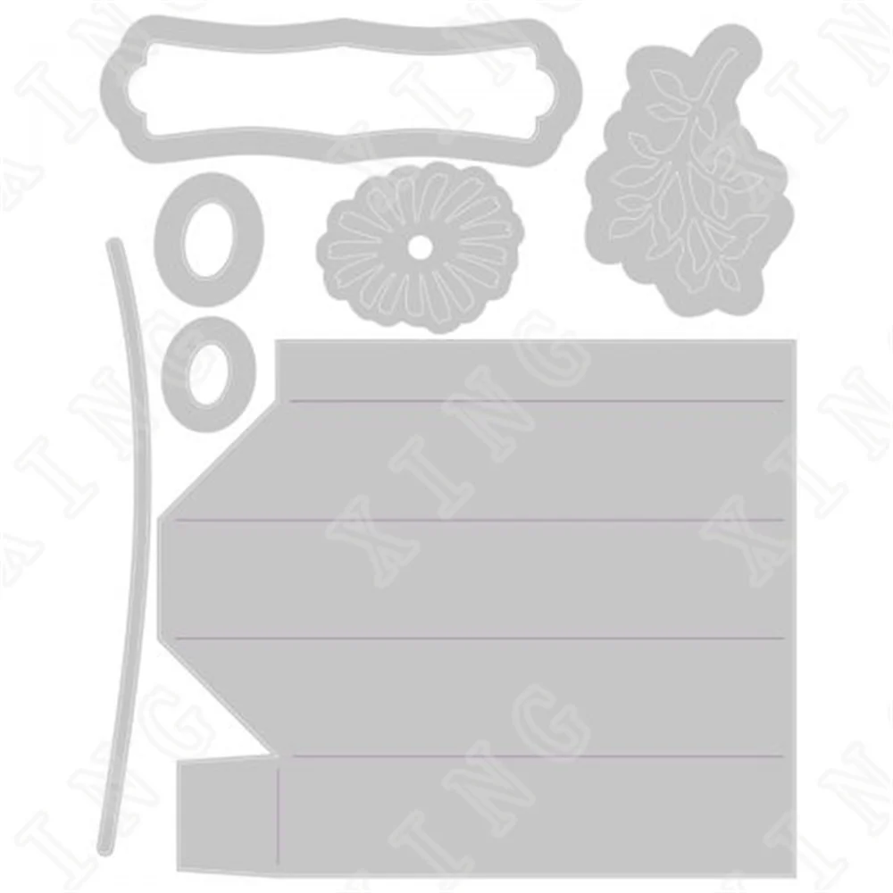 

Shadow Box Frames Metal Cutting Dies Scrapbook Diary Decoration Stencil Embossing Template Diy Greeting Card Handmade 2022 New
