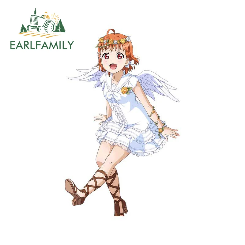 

EARLFAMILY 13 см x 8,0 см для Takami Chika автомобильные наклейки водонепроницаемые устойчивые к царапинам солнцезащитные модные Фотообои