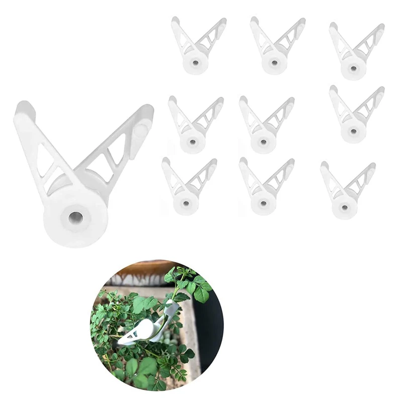 

10 шт., держатель для растений, 360 градусов