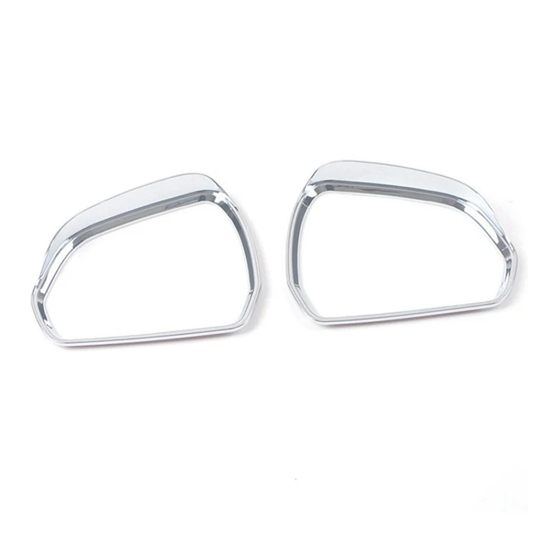 

For Ford EVOS 2022 ABS Car Rearview Mirror Rain Eyebrow Cover Trim Frame Moldings Decoration Stickers Accessories