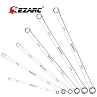 ezarc 6pcs wrenches set extra long box end wrench set 8mm 19mm metric combination durable aviation spanner crv for car repair