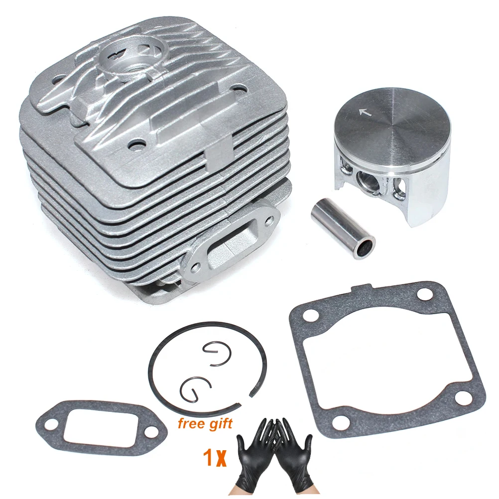 Комплект поршня цилиндра 50 мм для электропилы Makita DPC7300 DPC7301 DPC7310 DPC7311 DPC7320 DPC7321 DPC7331