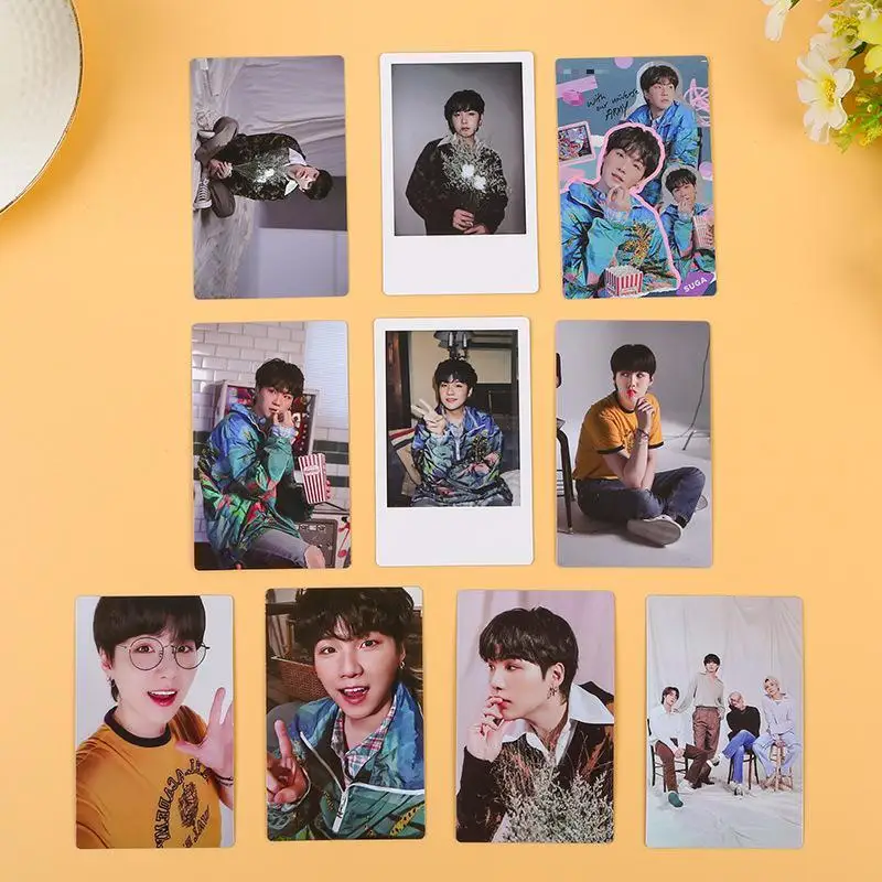 

KPOP Bangtan Boys New Album Concept Photos High Quality Postcards LOMO Postcards Collection Photo Cards Gift SUGA Fan Collection