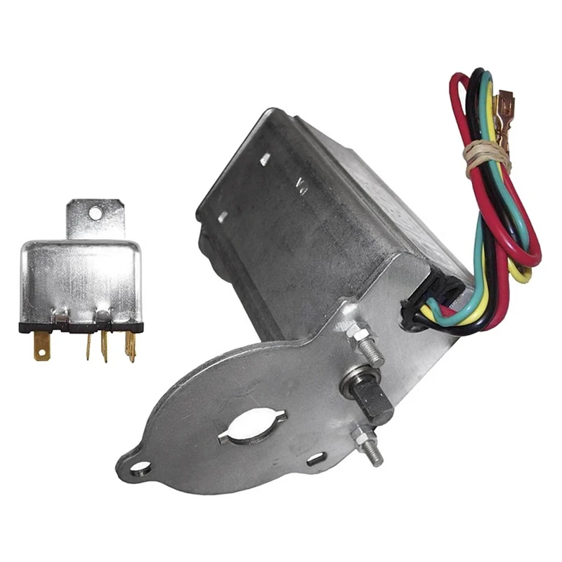 

New 22049793 Convertible Top Frame Electric Lift Motor+Relay For Chevrolet Impala Caprice Oldsmobile Cadillac Eldorado