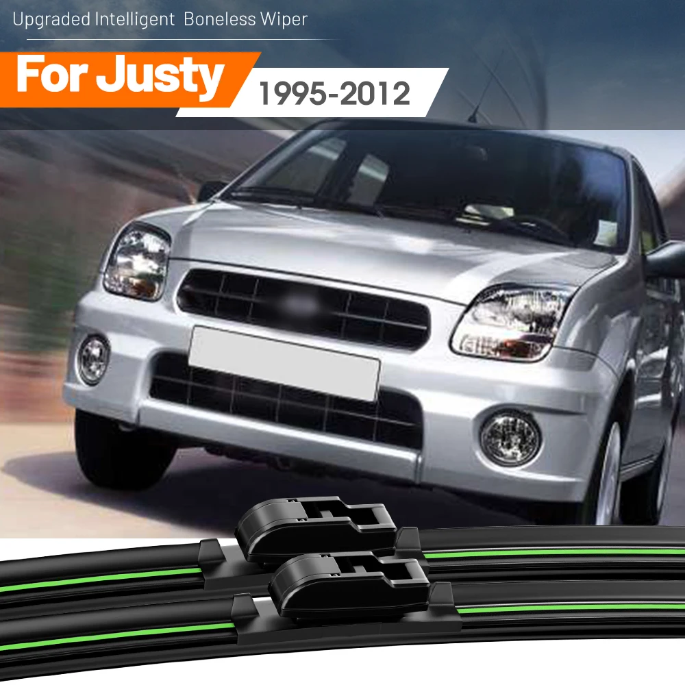 

2pcs For Subaru Justy 1995-2012 Front Windshield Wiper Blades 2003 2006 2007 2008 2009 2010 2011 Windscreen Window Accessories