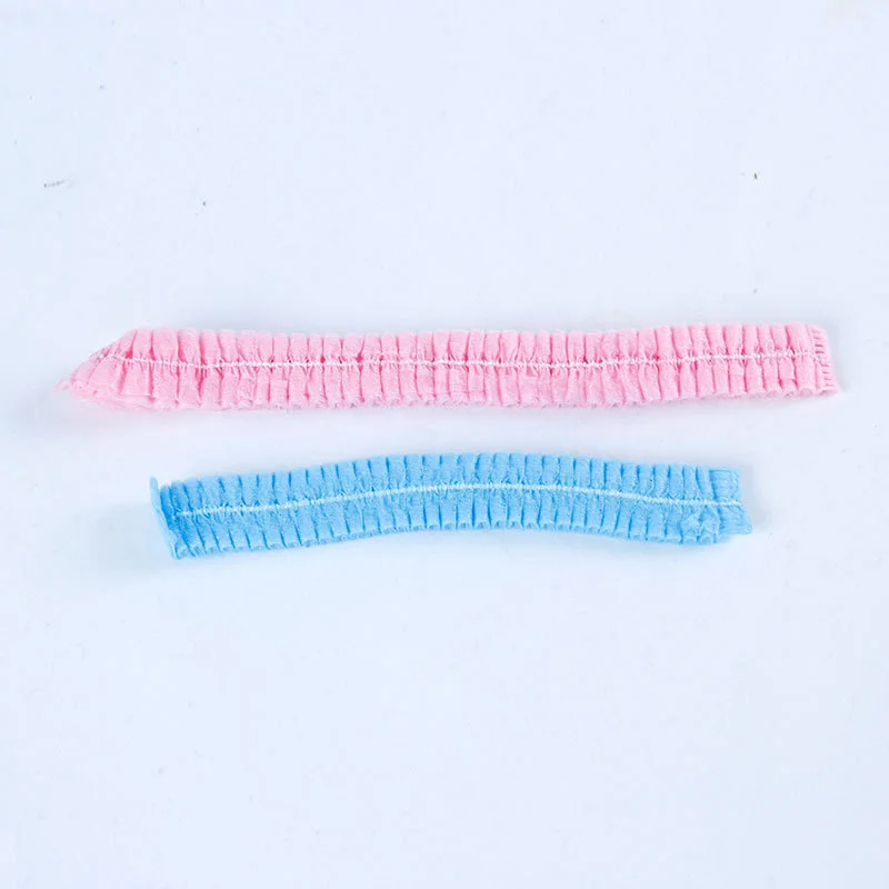 

Одноразовые нетканые ткани 100 шт., аксессуары для наращивания ресниц, макияжа, сетчатые колпачки для волос, товары для спа-салонов, ванной ко...