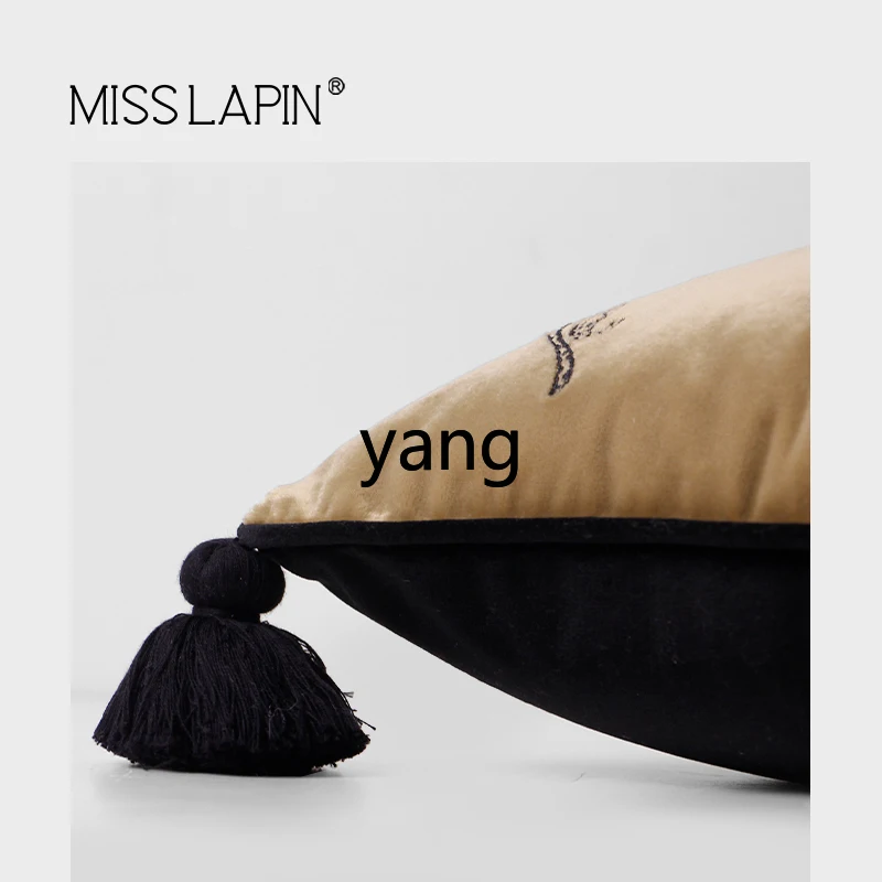 CX светильник Роскошная Золотая Пантера с кисточками поясная подушка