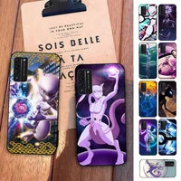 bandai pok%c3%a9mon mewtwo phone case for huawei honor 10 i 8x c 5a 20 9 10 30 lite pro voew 10 20 v30