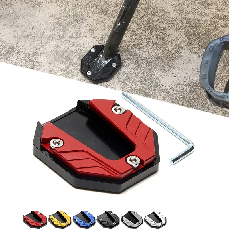 

Универсальный удлинитель из алюминиевого сплава, боковая подставка, удлинитель, опорная пластина, аксессуары для мотоциклов, подставка для...