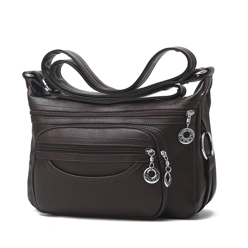 

Fashion for Luxury Handbags Women Bags Designer 2023 Vintage Crossbody Pu Leather Black Soft Washed Messenger Flap Bag