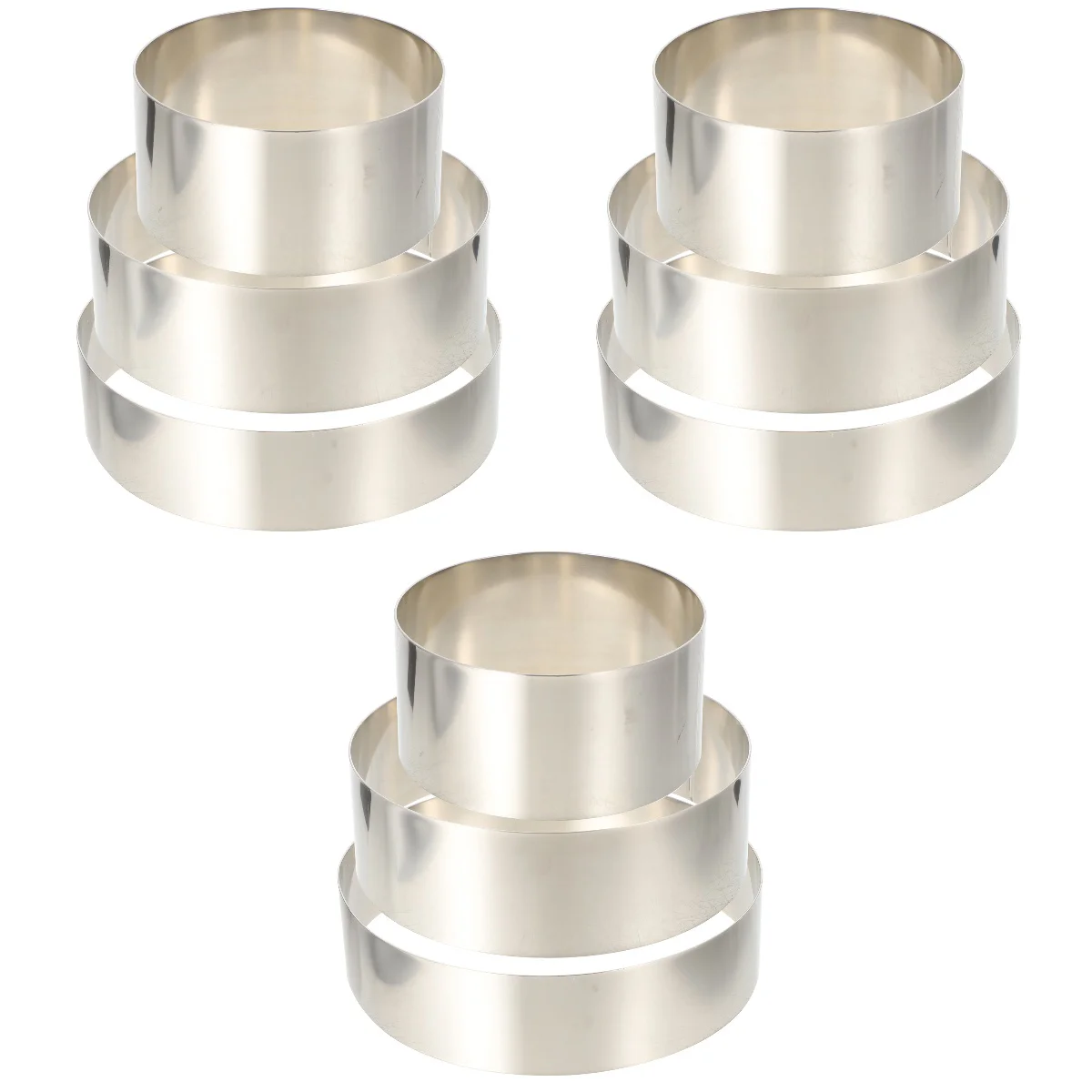 

Metal Mousse Ring Kitchen Professional Tool Cake