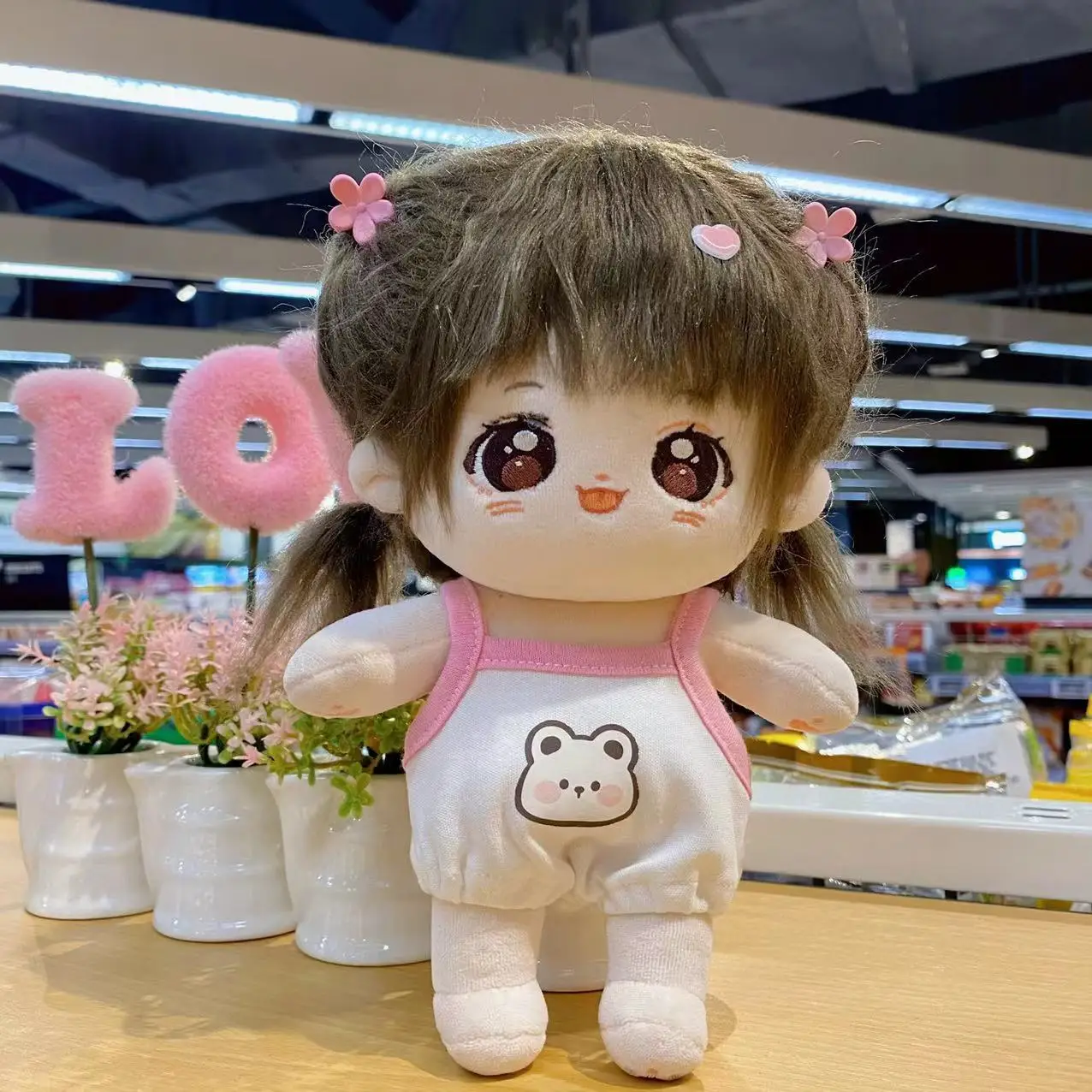 Новое поступление 1 шт. Одежда для куклы 10/15/20 см Летний милый комбинезон плюшевые