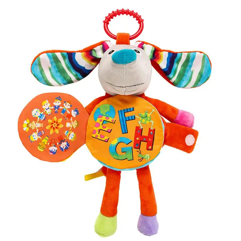 

Newborn Sensory Toys For Babies Educational Baby Book Crib Toys Baby Toys Animal Cloth Book Baby Toys