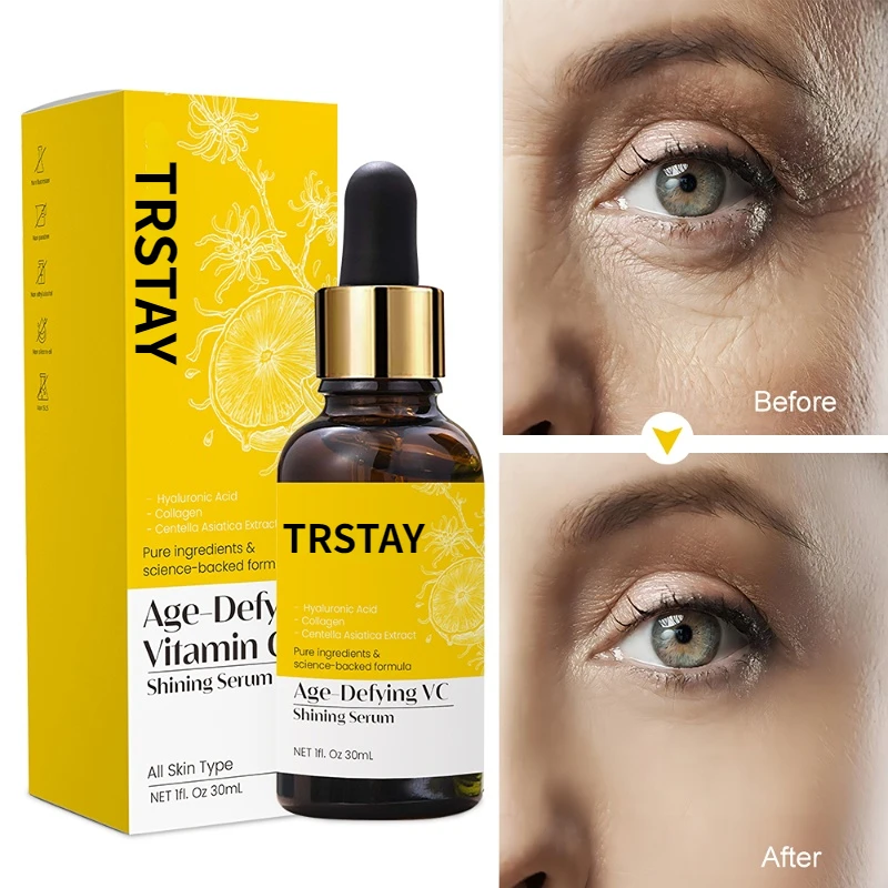 

Vitamin C Serum Face Glowing Dark Spot Remover Skincare Moisturizer Wrinkle Remove Anti Aging Facial Serum Korean Cosmetics