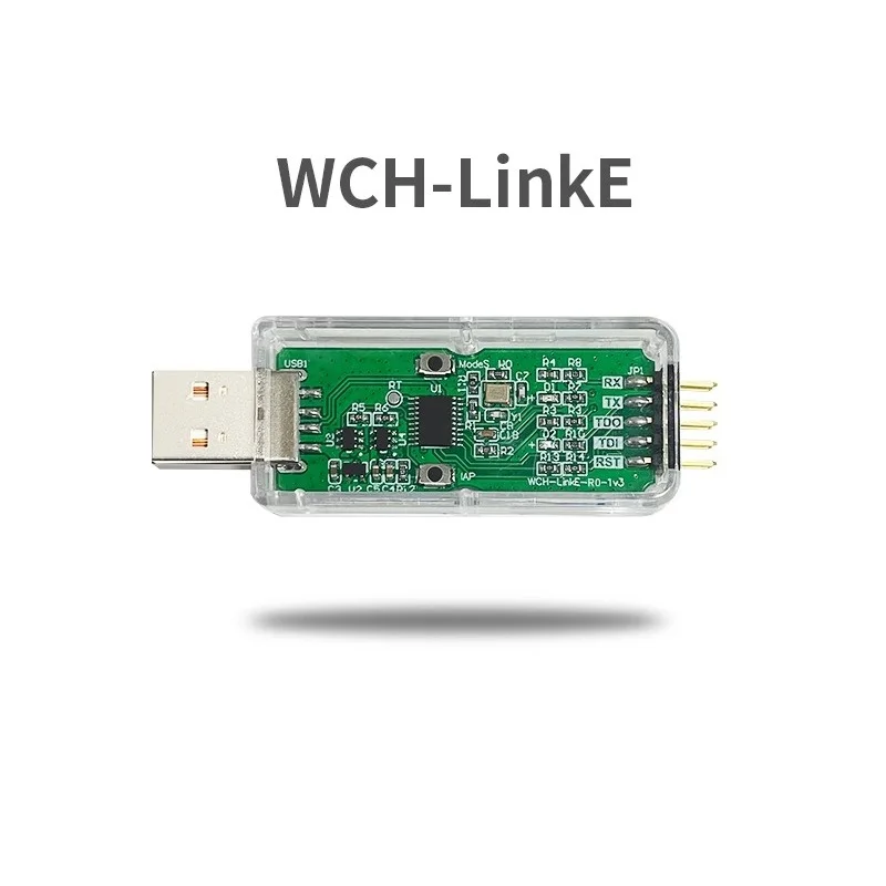 WCH LinkE Online Download Debugger Support WCH RISC-V Architecture MCU/SWD Interface ARM Chip 1 Serial Port to USB Channel