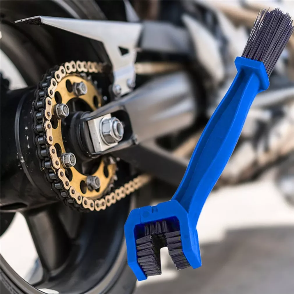 

Motorcycle Bicycle Chain Brush Cleaning Brush Electric Car Bicycle Chain Flywheel Maintenance Cleaner Gear Grunge Brush Tool