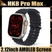 Lenovo HK8 Pro Max Ultra 2.12 Inch Smart Watch 1:1 Series8 Bluetooth Call NFC Heart Rate Monitoring Compass NFC Sport Smartwatch