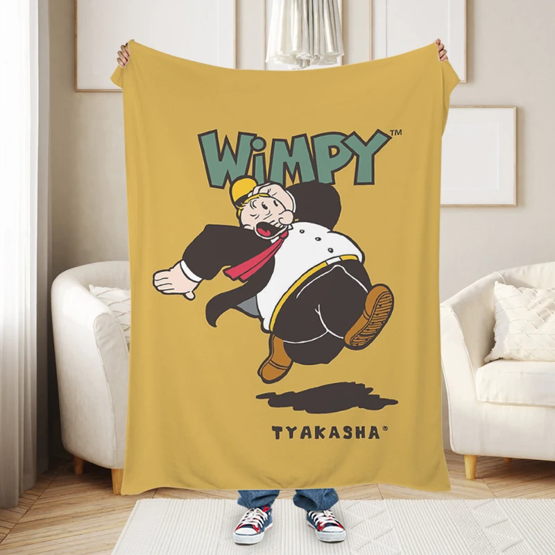 Зимнее одеяло Z-Popeyes диван зимнее пушистое мягкое постельное белье из микрофибры