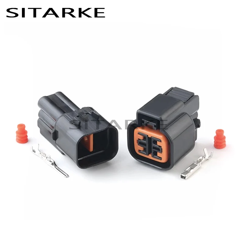 

PB625-04027 PB621-04020 KUM 090 Type 4 Pin O2 Oxygen Sensor Plug Male Female Downstream Upstream Connector For Hyundai