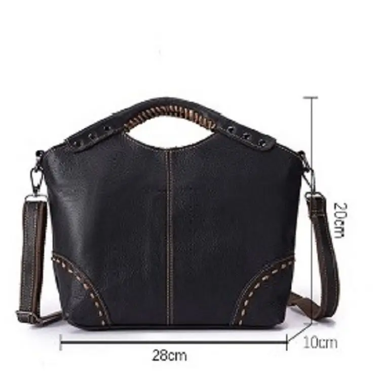 New Lychee Pattern Personalized Stitching Multi-capacity Portable One-shoulder Women's Bag New Versatile Fashionable Women's Bag