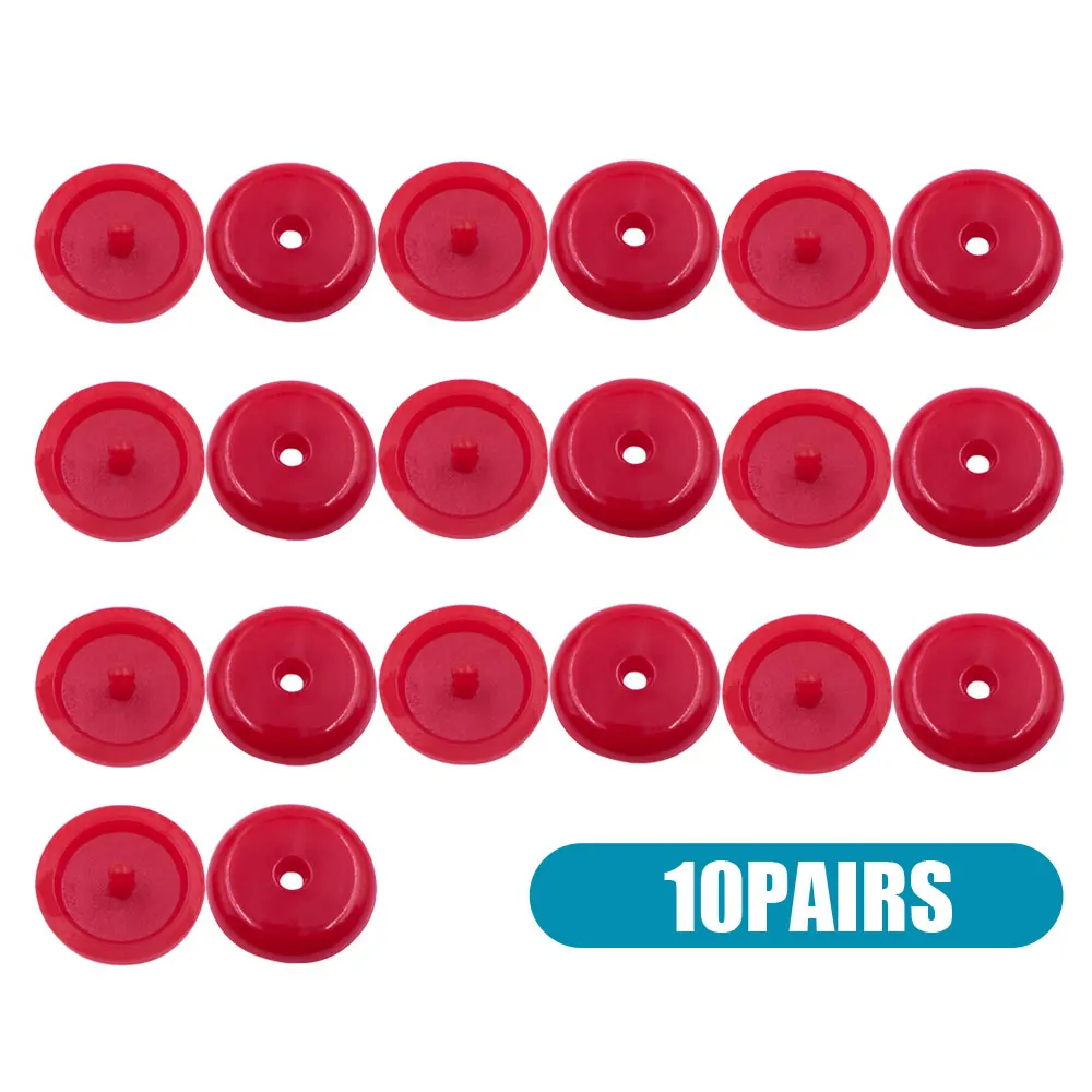 10 шт., фиксаторы для ремня безопасности автомобиля