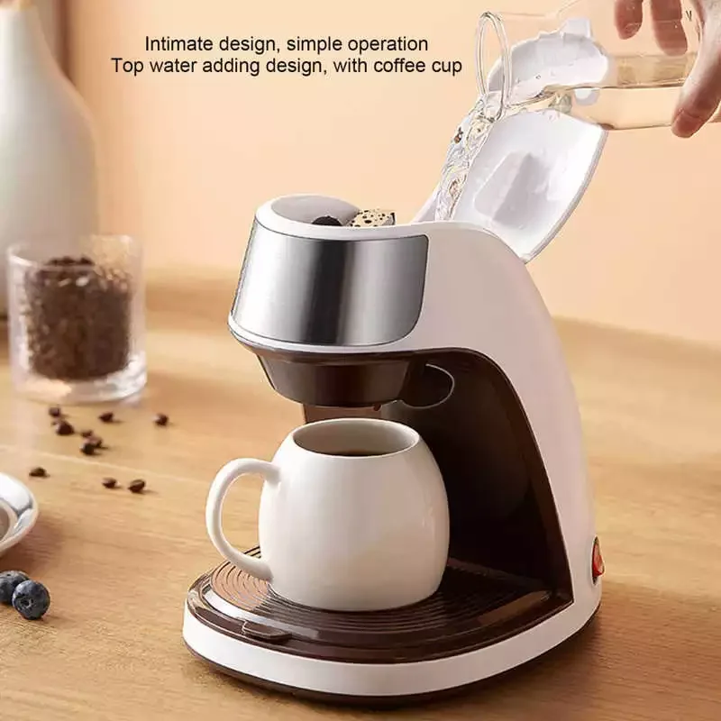 220V 300ML Single Serve Coffee Maker Mini Multi Purpose Extraction Coffee Machine Home Accessory