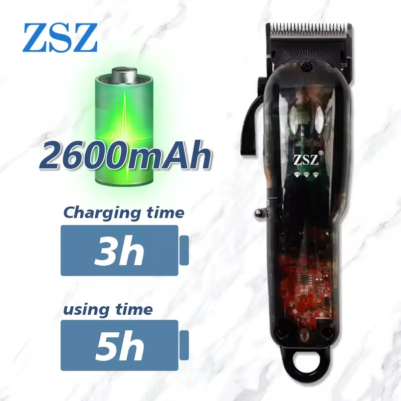 ZSZ F58 Профессиональный мужской электрический триммер для машинки стрижки лысины