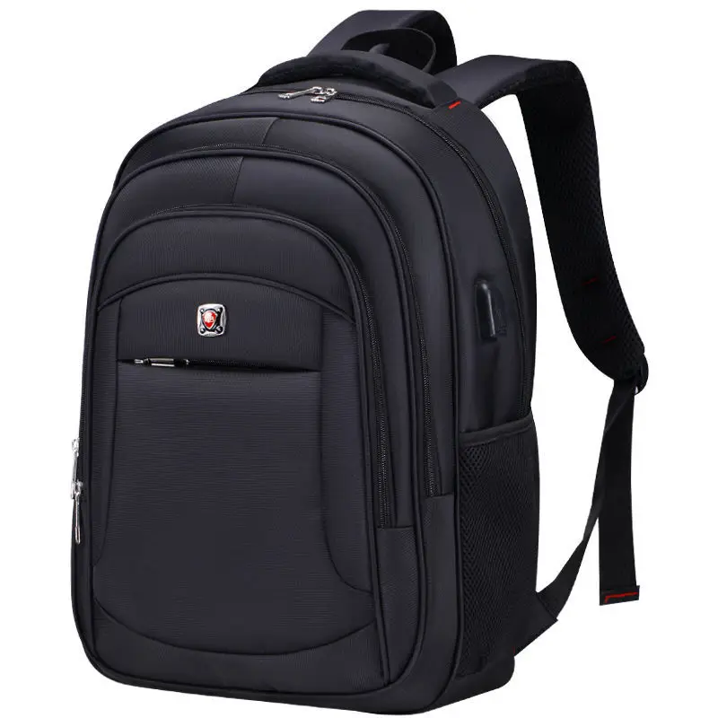 

Large Quality Bags College Bag Teenagers Backpacks Wholesale Boys Students Bag School Male Laptop Recharging Capacity High