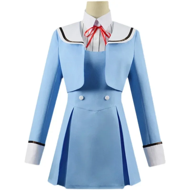 Аниме High-Rise Invasion Косплей Shinzaki Kuon Костюм Женская школьная форма