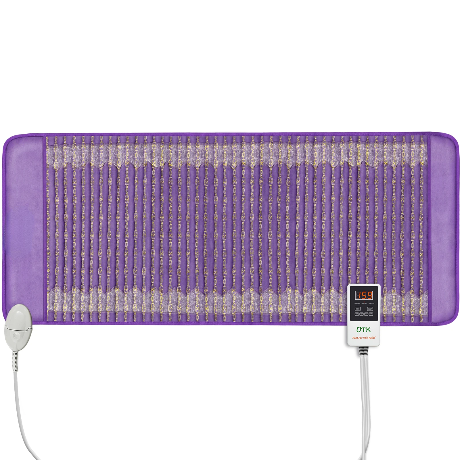 Инфракрасная грелка UTK с аметистом для облегчения боли в спине