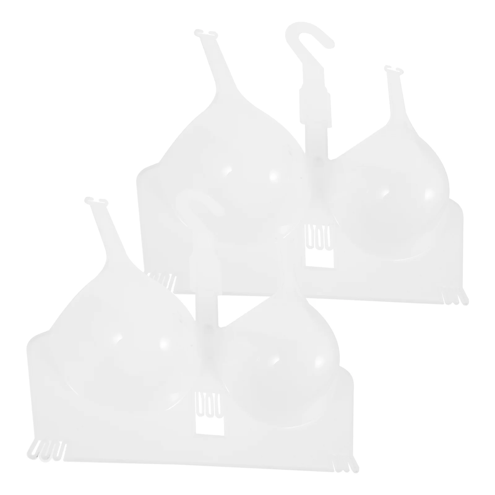 

2 Pcs Clothes Hangers Display Stand Mannequin Store Model