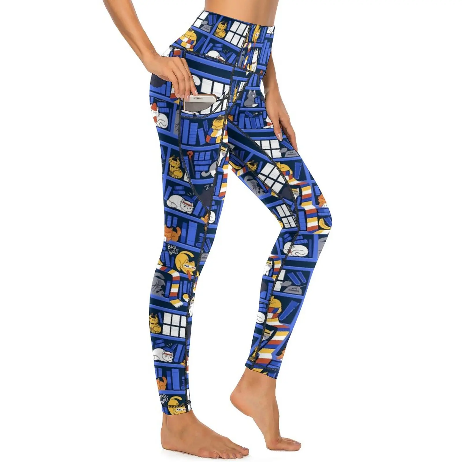 

Леггинсы для йоги с карманами, милые леггинсы с животными, сексуальные повседневные спортивные Леггинсы для йоги с эффектом пуш-ап, эластичные леггинсы для работы с графикой