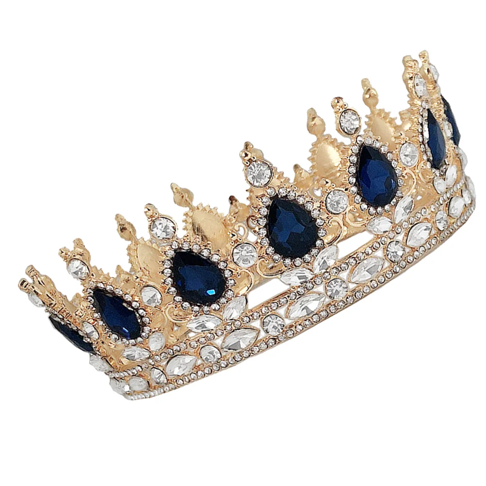 

Gothic Bridesmaid Rhinestone Hair Accessories Tiaras Crowns Women Fashion Headwear