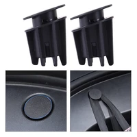 2pcs car functional interior accessories for tesla model 3 2021 22 front spare box organize hook holder model 3 front trunk hook