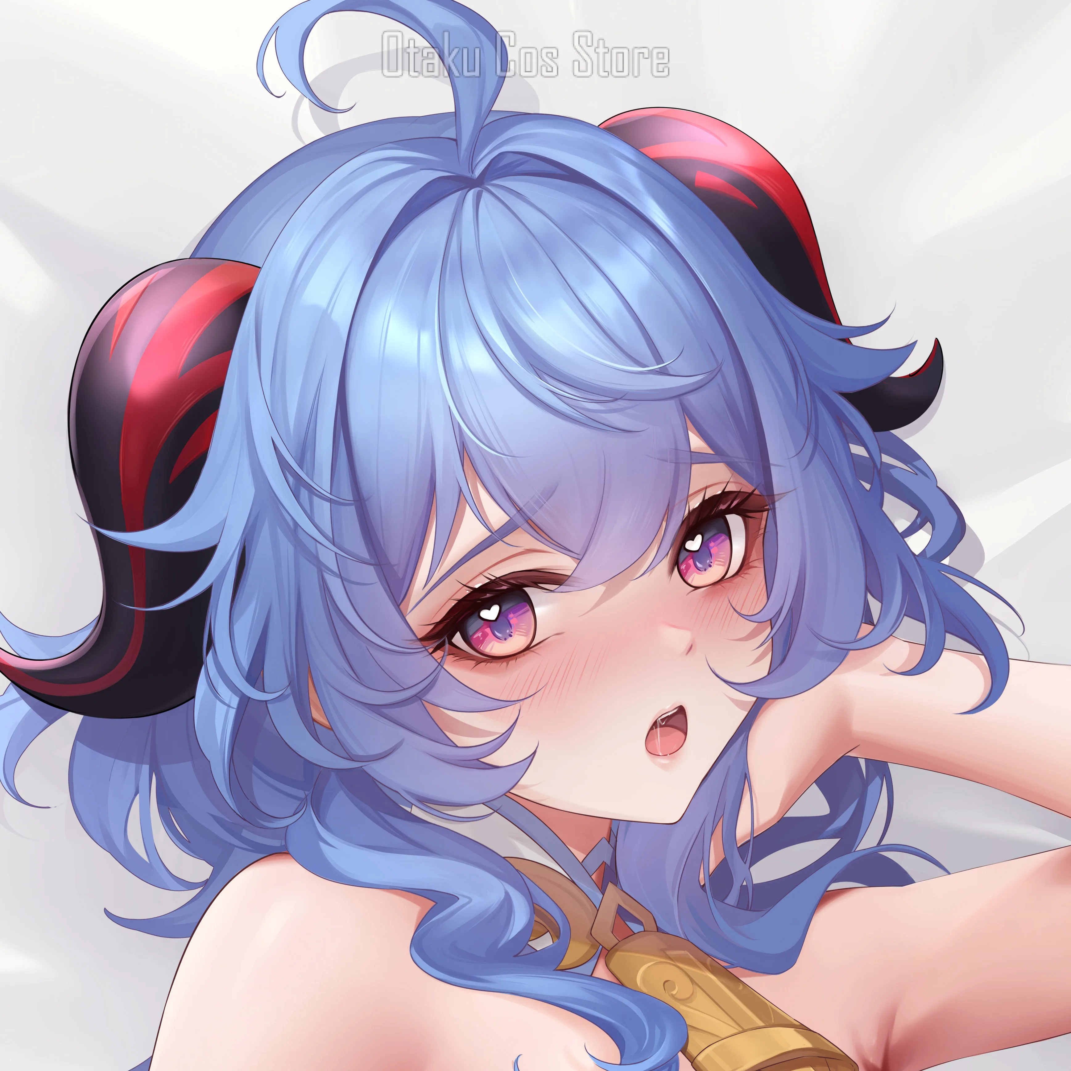 Игра аниме Genshin Impact Ganyu Dakimakura Hing Body 2WAY наволочка чехол постельные принадлежности