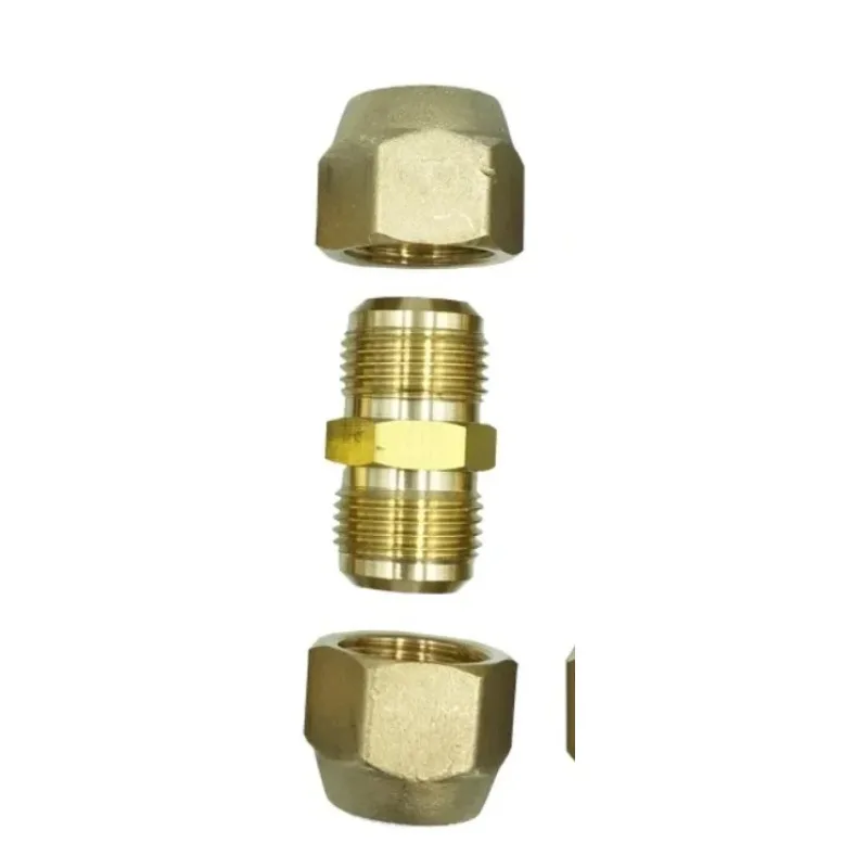 

Равный редуктор, ниппельная раструбная трубка, наружный диаметр 1/4 дюйма, 5/16 дюйма, 3/8 дюйма, 1/2 дюйма, 5/8 дюйма, 3/4 дюйма, 7/8 дюйма, стандарт SAE, латунный фитинг для труб, соединитель воздушного кондиционера