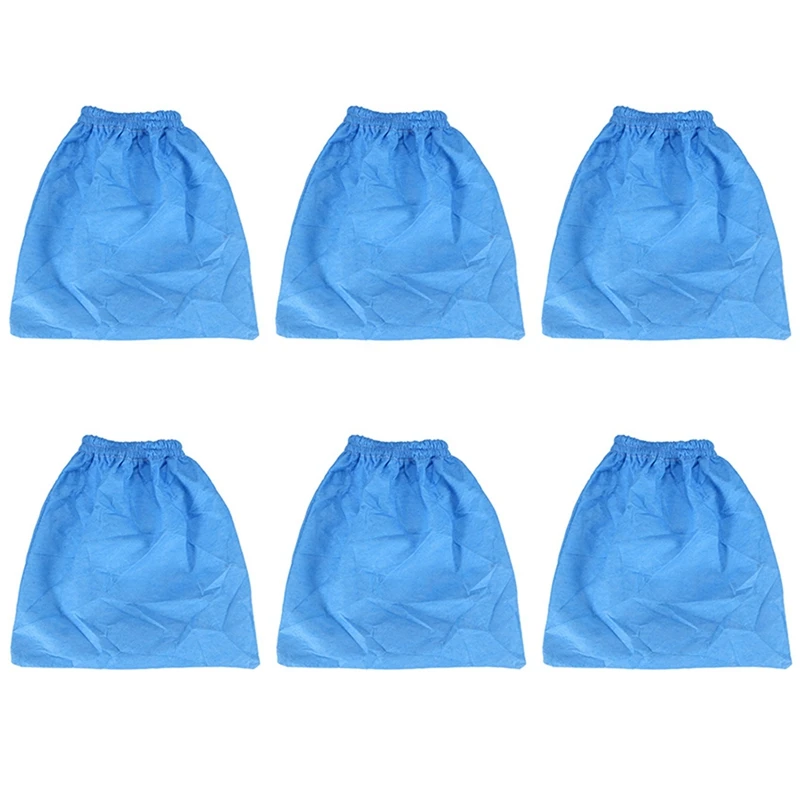 

6PCS Textile Filter Bag For Karcher MV1 WD1 WD2 WD3 SE4001 Filter Bag Vacuum Cleaner Parts