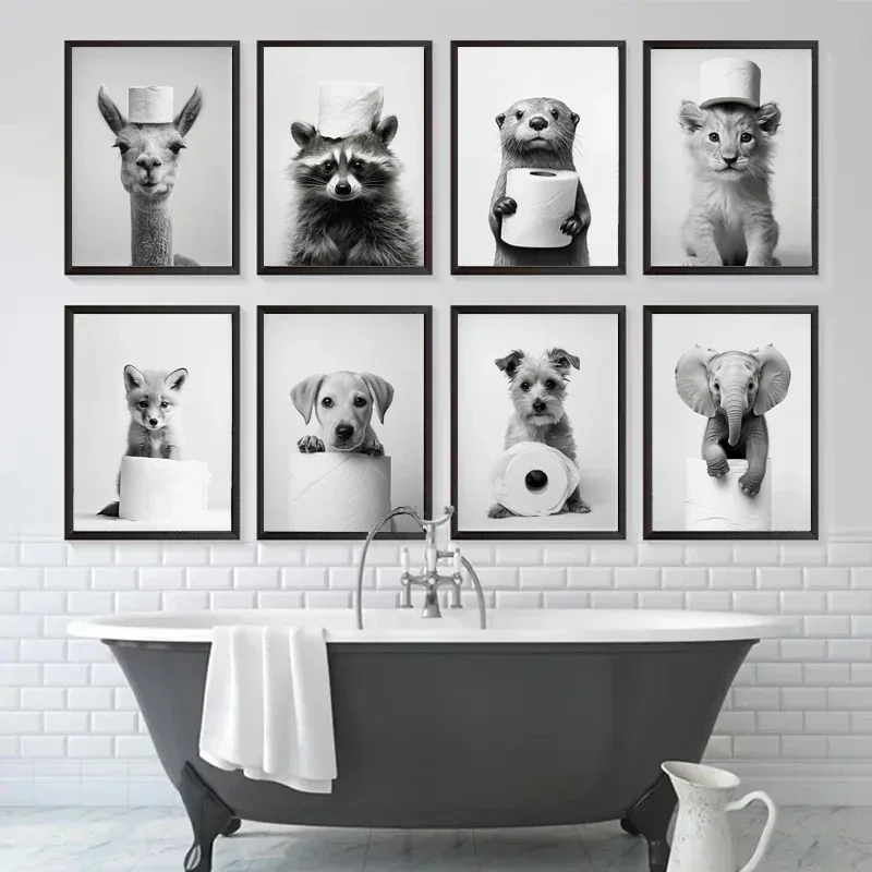Картина на холсте с изображением животных