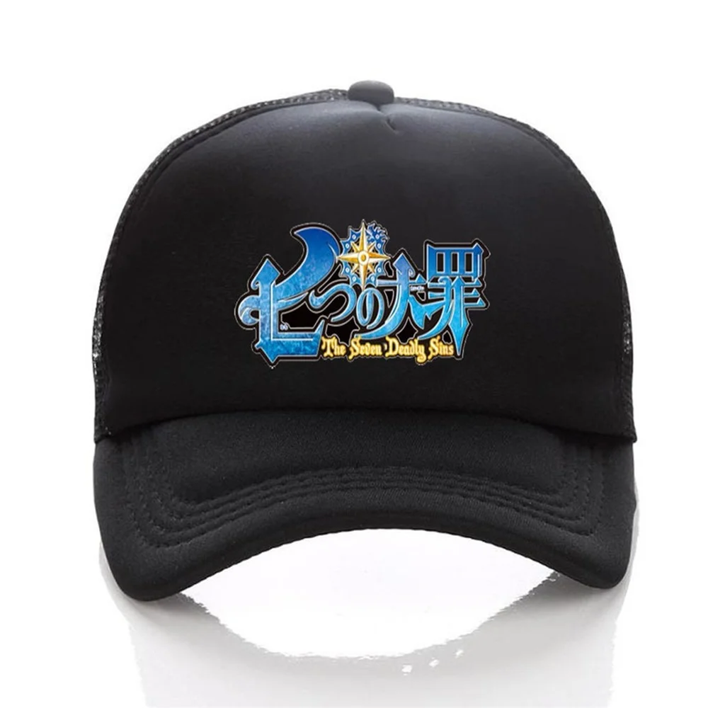 

Anime Mesh Sun Hat The Seven Deadly Sins Akame ga KILL BANANA FISH Breathable Adjustable Girl's Fashion Wild Outdoor Hat