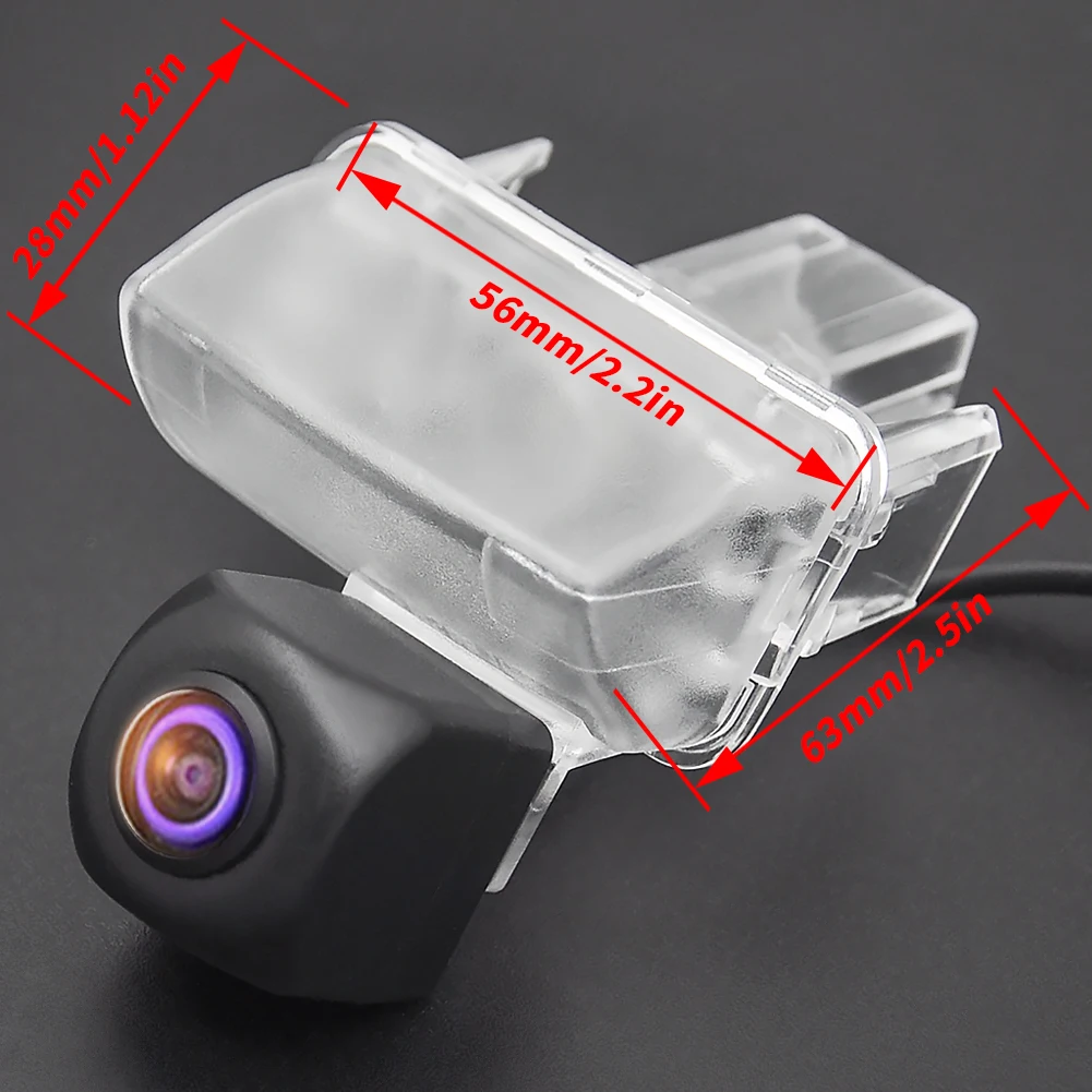 

1280*720 Fisheye Car Parking Camera For Toyota Auris hatchback E150 Fortuner Yaris Prius C Aqua Night Vision Backup Reverse Cam