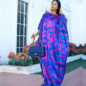 African Long Dresses  Women 2022 New Muslim Fashion Abayas Dashiki Print Robes Kaftan Long Maxi Dress Streetwear African Clothes