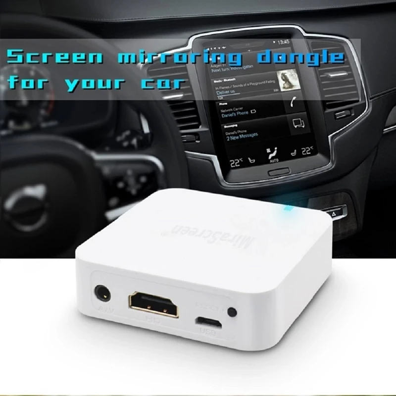 MiraScreen TV Stick HDMI-совместимый автомобиль Anycast Miracast DLNA Airplay WiFi Дисплей приемник с