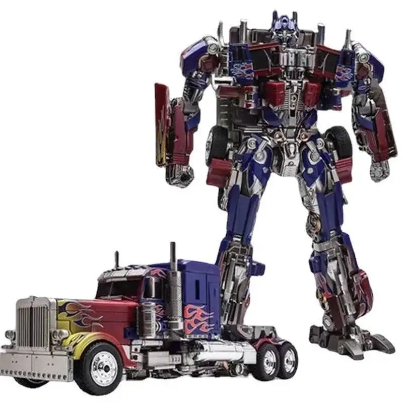 Фото Фигурка-трансформер Weijiang SS05 OP Primal Commander: Мастерская работа, модель Convoy Prime, ABS, деформируемый робот-машина №4