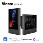 Панель SONOFF NS для умного дома, настенный выключатель, ЕССША, Wi-Fi, термостат, дисплей, голосовое управление, Google Home, Яндекс дома, inteligente, Alexa