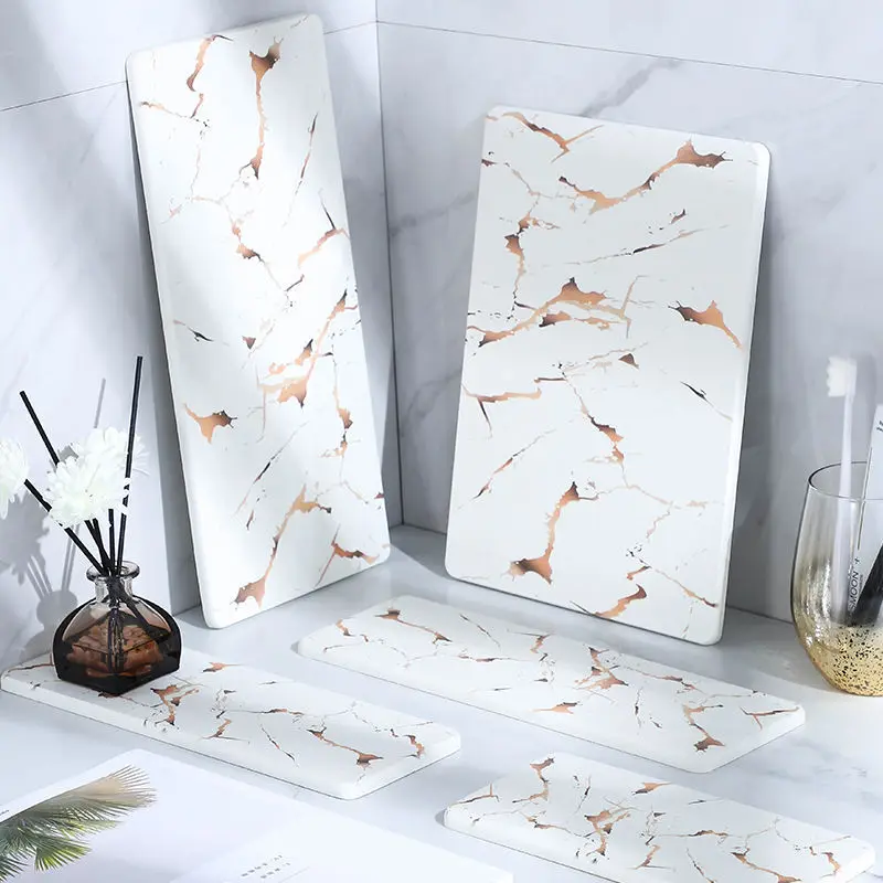 1 шт. поднос для хранения скандинавского диатомита прямоугольный аксессуар